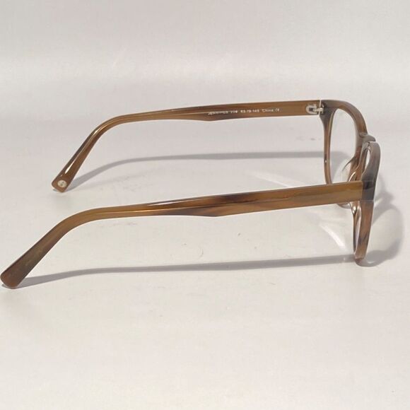 Warby Parker Jennings Eyeglasses Oversized Brown 228 53-19.145 - Picture 6 of 12